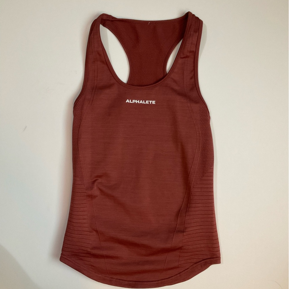 Alphalete Maroon Performance Tank